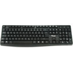 Equip 245212 teclado Oficina USB QWERTY Portugués Negro | 4015867223789 | Hay 14 unidades en almacén