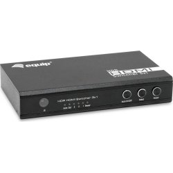 Equip 332725 Interruptor De Video Hdmi 2.0 Negro | 4015867223239 | 45,44 euros