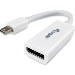 Equip cable gender changer Mini DisplayPort, DisplayPort Bla | 133440 | 4015867222744 | Hay 24 unidades en almacén