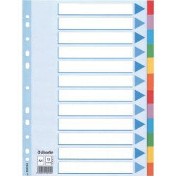 Esselte Multi-coloured Cardboard Dividers divisor 10 pieza(s) Esselte Multi-coloured Cardboard Dividers divisor 10 pieza(s | 5902812001945 | 5902812001945 | Hay 7 unidades en almacén