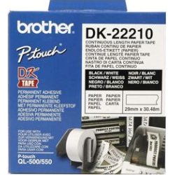 ETIQUETA IMPRESORA BROTHER CONTINUOUS PAPER TAPE 1 UNIDAD BLANCA DK22210 ETIQUETA IMPRESORA BROTHER CONTINUOUS PAPER TAPE 1 UNIDAD BL | DK22210 | 4977766629966 | Hay 101 unidades en almacén