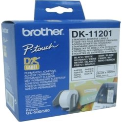 ETIQUETAS IMPRESORA BROTHER DK1120129x90mm 400UNIDADES DK112 | 4977766628112 | Hay 10 unidades en almacén