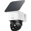 Eufy SoloCam S340, cámara solar de seguridad, cámara exterior inalámbrica, vigilancia de 360°, sin puntos ciegos, Wi - Fi 2,4 GHz, sin cuotas mens | (1)