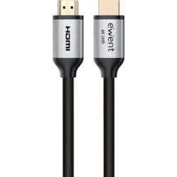 Ewent cable hdmi tipo a estandar macho a macho 1.8m negro Ewent cable hdmi tipo a estandar macho a macho 1.8m negro | EC1346 | 8054392618017 | Hay 6 unidades en almacén