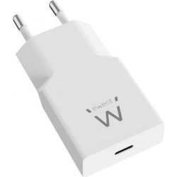Ewent Cargador Rápido USB-C PD de 20W con Tecnología GaN y Diseño Ultrafino Ewent Cargador Rápido USB-C PD de 20W con Tecnología GaN y | EW1310 | 8052101435405 | Hay 34 unidades en almacén