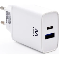 Ewent EW1321 cargador de dispositivo móvil Blanco Interior | 8052101430929 | Hay 2 unidades en almacén