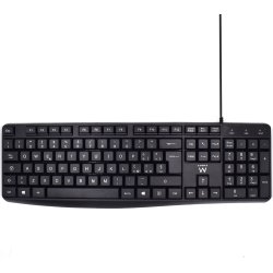 Ewent EW3000 teclado Oficina USB QWERTY Italiano Negro | 8052101430325 | 8052101430325 | Hay 9 unidades en almacén