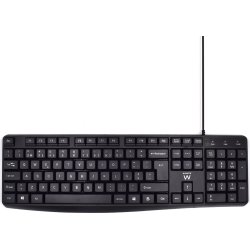 Ewent EW3002 teclado Oficina USB QWERTY Portugués Negro | 8052101430349 | Hay 11 unidades en almacén
