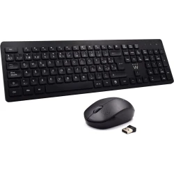 EWENT EW3256 TECLADO Y RATON INALAMBRICOS NEGRO | 8054392616846 | Hay 1 unidades en almacén
