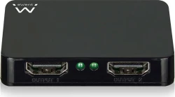 EWENT EW3720 SPLITTER HDMI DE 1 A 2 4K A 30HZ USB POWERED NE | 8054392616808 | Hay 4 unidades en almacén