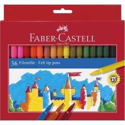 Faber-Castell 8591272000673 rotulador para colorear 36 piezas Faber-Castell 8591272000673 rotulador para colorear 36 pieza | 8591272000673 | Hay 10 unidades en almacén