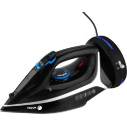 Fagor Comforta Free Plancha vapor-seco Suela de cerámica 2200 W Negro, Azul, Blanco Fagor Comforta Free Plancha vapor-seco Suela de cerámica 22 | FGE554 | 8436589741249 | Hay 5 unidades en almacén