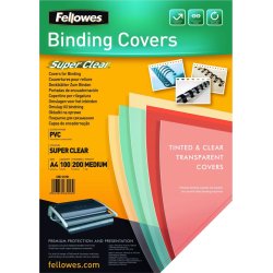 Fellowes 5376001 cubierta A4 PVC Transparente 100 pieza(s) Fellowes 5376001 cubierta A4 PVC Transparente 100 pieza(s) | 0077511537608 | Hay 5 unidades en almacén