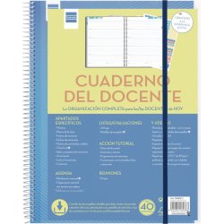 Finocam 5340200 agenda personal Agenda para profesor 2024 Finocam 5340200 agenda personal Agenda para profesor 2024 | 8422952180388 | Hay 1 unidades en almacén