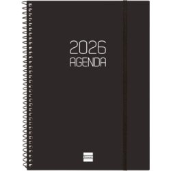 Finocam 742766026 agenda Agenda diaria Negro | 8422952408710 | Hay 15 unidades en almacén