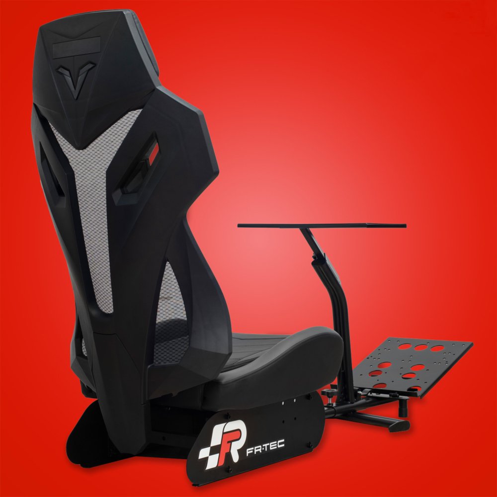 Fr-tec Legend Asiento Para Simulador De Conducción Negro  FT7011 - Innova  Informática : Sillas / Gamepads / Joysticks / Volantes