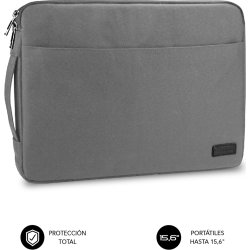 Funda subblim urban laptop sleeve para portatiles 15.6 gris  | SUB-LS-0PS0102 | 8436586741501 | Hay 2 unidades en almacén