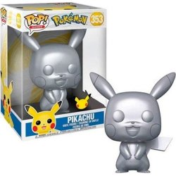 Funko pop jumbo pokemon s6 pikachu plateado efecto metalico  | 889698598736 | 0889698598736 | Hay 29 unidades en almacén