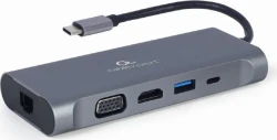 Gembird A-CM-COMBO7-01 hub de interfaz USB 3.2 Gen 1 (3.1 Gen 1) Type-A 625 Mbit/s Gris Gembird A-CM-COMBO7-01 hub de interfaz USB 3.2 Gen 1 (3.1 Ge | 8716309121477 | Hay 6 unidades en almacén