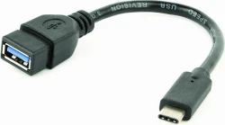 Gembird A-OTG-CMAF3-01 cable USB 0,2 m USB C USB A Negro | 8716309097550 | Hay 21 unidades en almacén