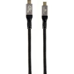 Gembird CCBP-USB4-CMCM240-1.5M cable USB USB4 Gen 3x2 1,5 m USB C Negro, Plata Gembird CCBP-USB4-CMCM240-1.5M cable USB USB4 Gen 3x2 1,5 m | 8716309121422 | Hay 12 unidades en almacén
