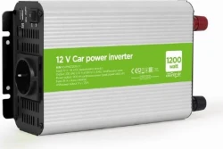 Gembird EG-PWC1200-01 adaptador e inversor de corriente Auto | 8716309119450 | Hay 1 unidades en almacén