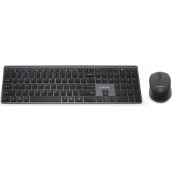 Gembird KBS-ECLIPSE-M500-ES teclado Ratón incluido USB + Bluetooth QWERTY Ingl | 8716309125031 [1 de 6]