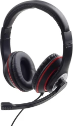 Gembird MHS-03-BKRD auricular y casco Auriculares Alámbrico | 8716309113687 | Hay 50 unidades en almacén