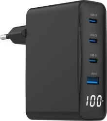 Gembird TA-UC-PDQC100LCD-01-BK cargador de dispositivo móvi | 8716309133869 | Hay 1 unidades en almacén
