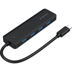 Gembird UHB-CM-U3P4P-01 hub de interfaz USB 3.2 Gen 1 (3.1 Gen 1) Type-C Negro Gembird UHB-CM-U3P4P-01 hub de interfaz USB 3.2 Gen 1 (3.1 G | 8716309128834 | Hay 18 unidades en almacén
