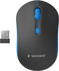 Gembird WIRELESS OPTICAL MOUSE MUSW-4B-03-B 1600DP - Maus ratón Ambidextro RF inalámbrico Í“ptico 1600 DPI Gembird WIRELESS OPTICAL MOUSE MUSW-4B-03-B 1600DP - Maus ra | 8716309104166 | Hay 5 unidades en almacén