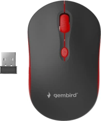 Gembird WIRELESS OPTICAL MOUSE MUSW-4B-03-R 1600DP - Maus ratón Ambidextro RF inalámbrico Í“ptico 1600 DPI Gembird WIRELESS OPTICAL MOUSE MUSW-4B-03-R 1600DP - Maus ra | 8716309103909 | Hay 8 unidades en almacén