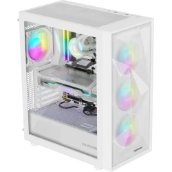 GENESIS Diaxid 605 ARGB Midi Tower Blanco | NPC-2173 | 5901969444544 | Hay 1 unidades en almacén