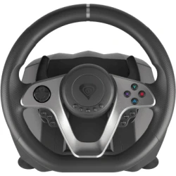 GENESIS Seaborg 400 Negro, Plata USB Volante + Pedales Nintendo Switch, PC, PlayStation 4, Playstation 3, Xbox 360, Xbox One, Xbox One S, Xbox One X GENESIS Seaborg 400 Negro, Plata USB Volante + Pedales Ninte | NGK-1567 | 5901969425383 | Hay 1 unidades en almacén