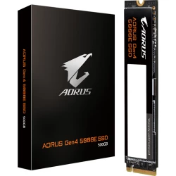 Gigabyte AORUS Gen4 5000E SSD 500GB M.2 PCI Express 4.0 3D TLC NAND NVMe | AG450E500G-G | 4719331849627 [1 de 7]