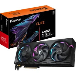 GIGABYTE AORUS Radeon RX 9070 XT ELITE 16G Tarjeta Gráfica  | GV-R9070XTAORUS E-16GD | 4719331355517 | Hay 4 unidades en almacén
