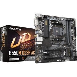 GIGABYTE B550M DS3H AC placa base AMD B550 Zócalo AM4 micro | 4719331810962 | Hay 29 unidades en almacén