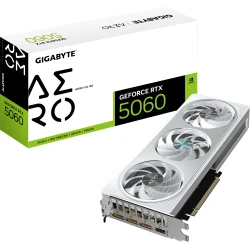 GIGABYTE GeForce RTX 5060 AERO OC 8G Tarjeta Gráfica - 8GB  | GV-N5060AERO OC-8GD | 4719331356415 | Hay 9 unidades en almacén