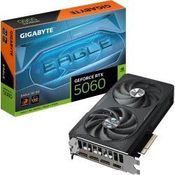 GIGABYTE GeForce RTX 5060 EAGLE OC 8G Tarjeta Gráfica - 8GB | GV-N5060EAGLEOC-8GD | 4719331356439 | Hay 21 unidades en almacén