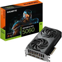 GIGABYTE GeForce RTX 5060 WINDFORCE OC 8G Tarjeta Gráfica - | GV-N5060WF2OC-8GD | 4719331356323 | Hay 2 unidades en almacén