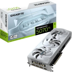 GIGABYTE GeForce RTX 5070 Ti EAGLE OC ICE SFF 16G Tarjeta Gráfica - 16GB GDDR7, 256 bits, PCI-E 5.0, 2542 MHz Core Clock, 3 x DP 2.1a, 1 x HDMI 2.1b, GIGABYTE GeForce RTX 5070 Ti EAGLE OC ICE SFF 16G Tarjeta Gr | GV-N507TEAGLEOCICE-16GD | 4719331355869 | Hay 3 unidades en almacén