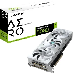 GIGABYTE GeForce RTX 5080 AERO OC SFF 16G Tarjeta Gráfica - | GV-N5080AERO OC-16GD | 4719331355555 | Hay 1 unidades en almacén