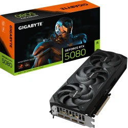 GIGABYTE GeForce RTX 5080 WINDFORCE OC SFF 16G Tarjeta Gráf | GV-N5080WF3OC-16GD | 4719331355845 | Hay 1 unidades en almacén