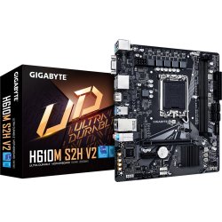 Gigabyte H610M S2H V2 placa base Intel H610 Express LGA 1700 | 9M61M2H52-00-10 | 4719331859817 | Hay 24 unidades en almacén