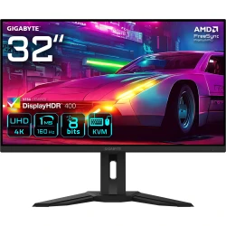 GIGABYTE M32UP 31.5`` Monitor de juego UHD - 3840 x 2160, 160 Hz, 1 ms, 350 cd/m², AMD FreeSync Premium Pro, DisplayHDR 400, HDMI 2.1, Displayport 1.4 GIGABYTE M32UP 31.5`` Monitor de juego UHD - 3840 x 2160, 16 | M32UPEK | 4719331861346 | Hay 2 unidades en almacén