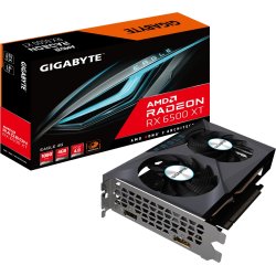 Gigabyte Radeon RX 6500 XT EAGLE 4G AMD 4 GB GDDR6 | GV-R65XTEAGLE-4GD G10 | 4719331310554 | Hay 2 unidades en almacén