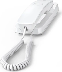 Gigaset Desk 200 Teléfono analógico Blanco | S30054-H6539-R602 | 4250366870038 | Hay 5 unidades en almacén