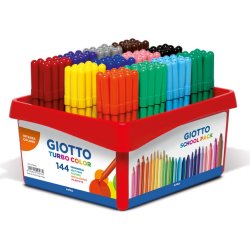 Giotto Turbo Color rotulador Multicolor 144 pieza(s) Giotto Turbo Color rotulador Multicolor 144 pieza(s) | F523800 | 8000825005732 | Hay 1 unidades en almacén