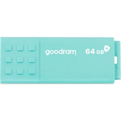 Goodram UME3 unidad flash USB 64 GB USB tipo A 3.0 Turquesa | UME3-0640CRR11 | 5908267961452 | Hay 27 unidades en almacén