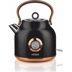 Haeger EK-22B.024A tetera eléctrica 1,7 L 2200 W Negro, Oro Haeger EK-22B.024A tetera eléctrica 1,7 L 2200 W Negro, Oro | 5608475016523 | Hay 43 unidades en almacén